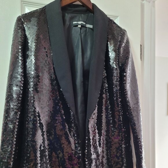 Black Sequin Jacket - Picture 5 of 5